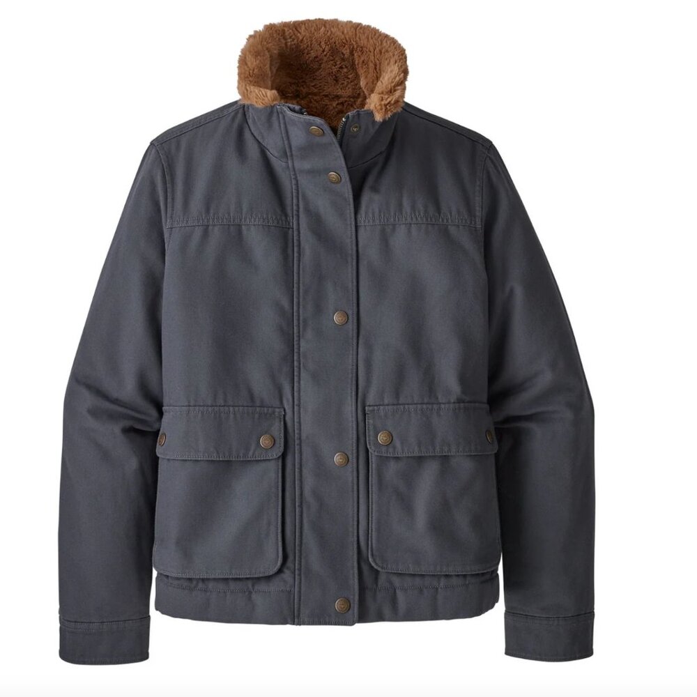 Patagonia Women's Maple Grove Jacket, Smolder Blue Size Small